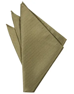 Bamboo Herringbone Pocket Square