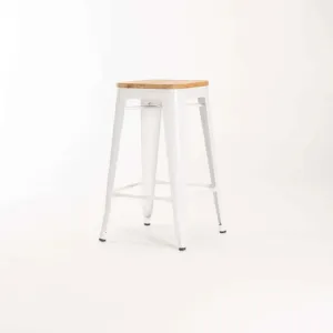 BRONX KITCHEN STOOL WITH WOOD