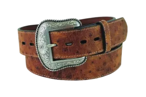 Gem Dandy Men's Open Cross Conchos Roper Belt