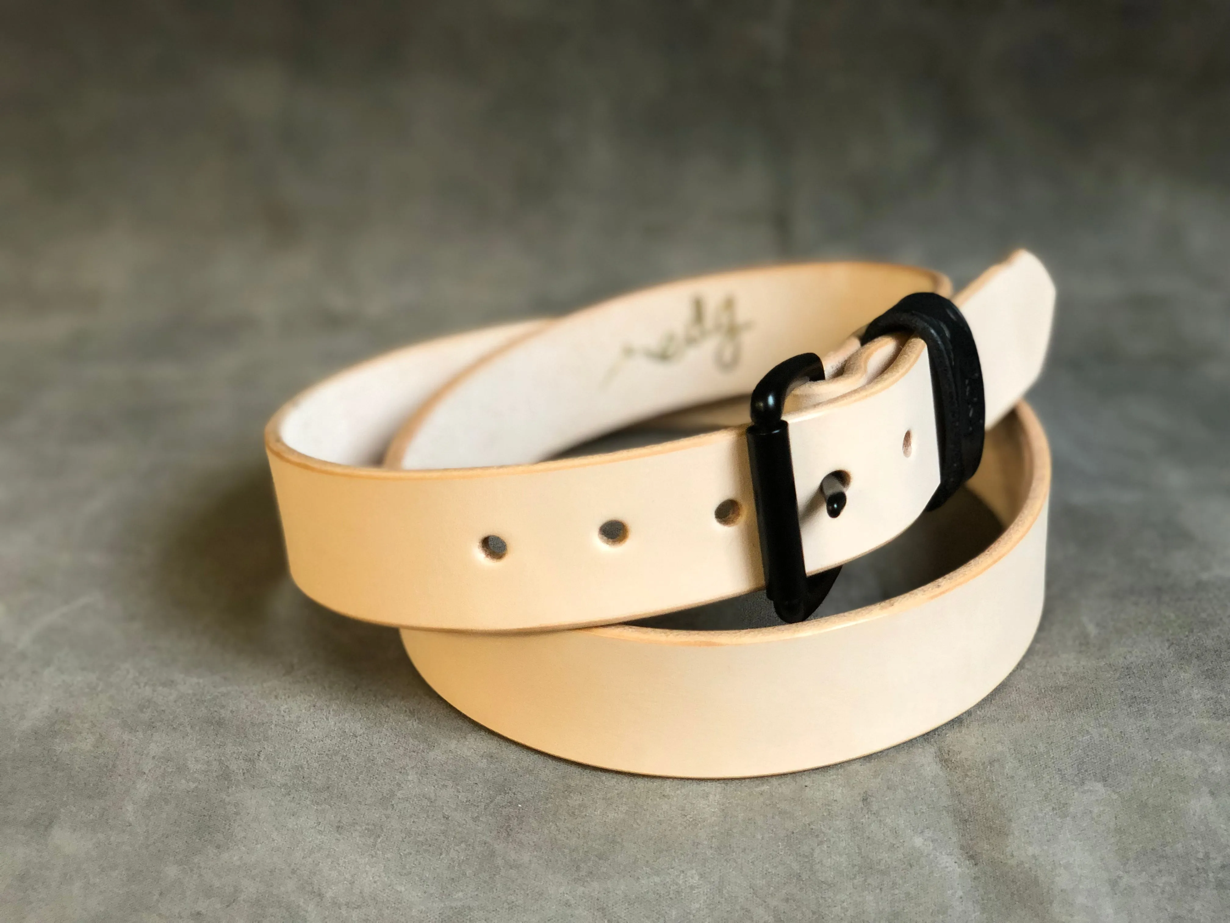 Minimalist Belt (Brass & Nickel Hardware Available)