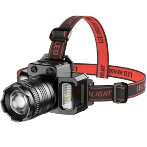 Rechargeable LED Sensor Headlight for Outdoor Adventures