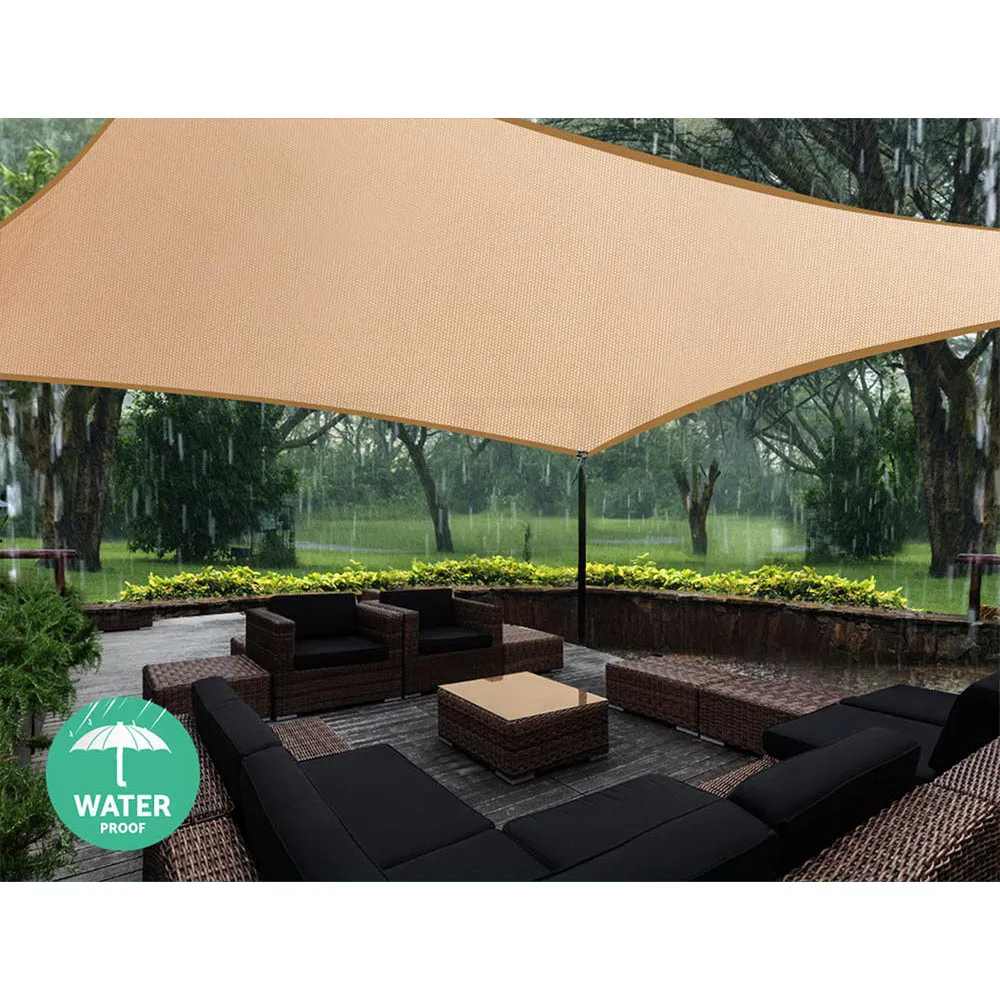 Shade Sail Cloth - 3 x 5m - Sand